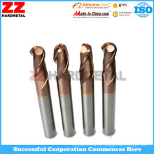 Zhuzhou Buraco Machining Carbide End Fresamento Cutter